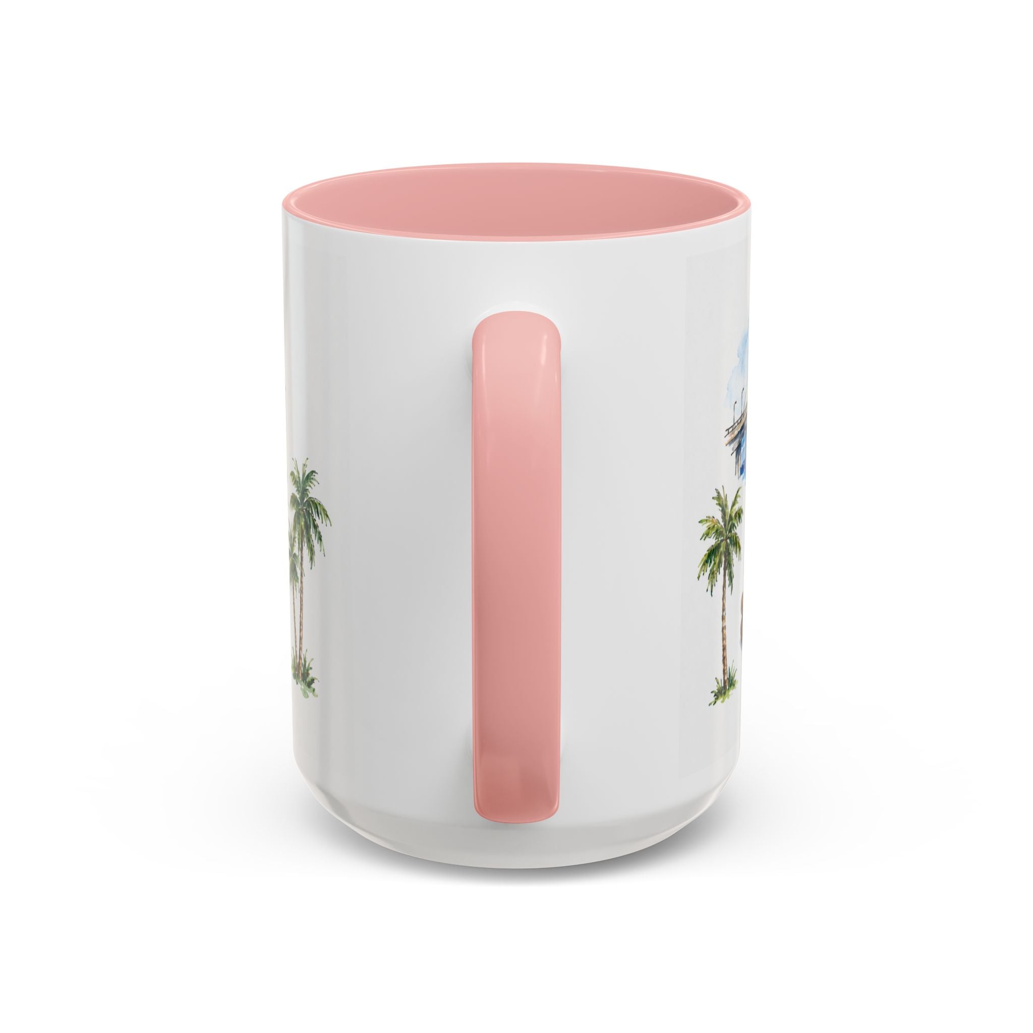 Tampa Illustrated Travel Mug | City Souvenir Accent Coffee Mug | 11oz 15oz Ceramic Cup