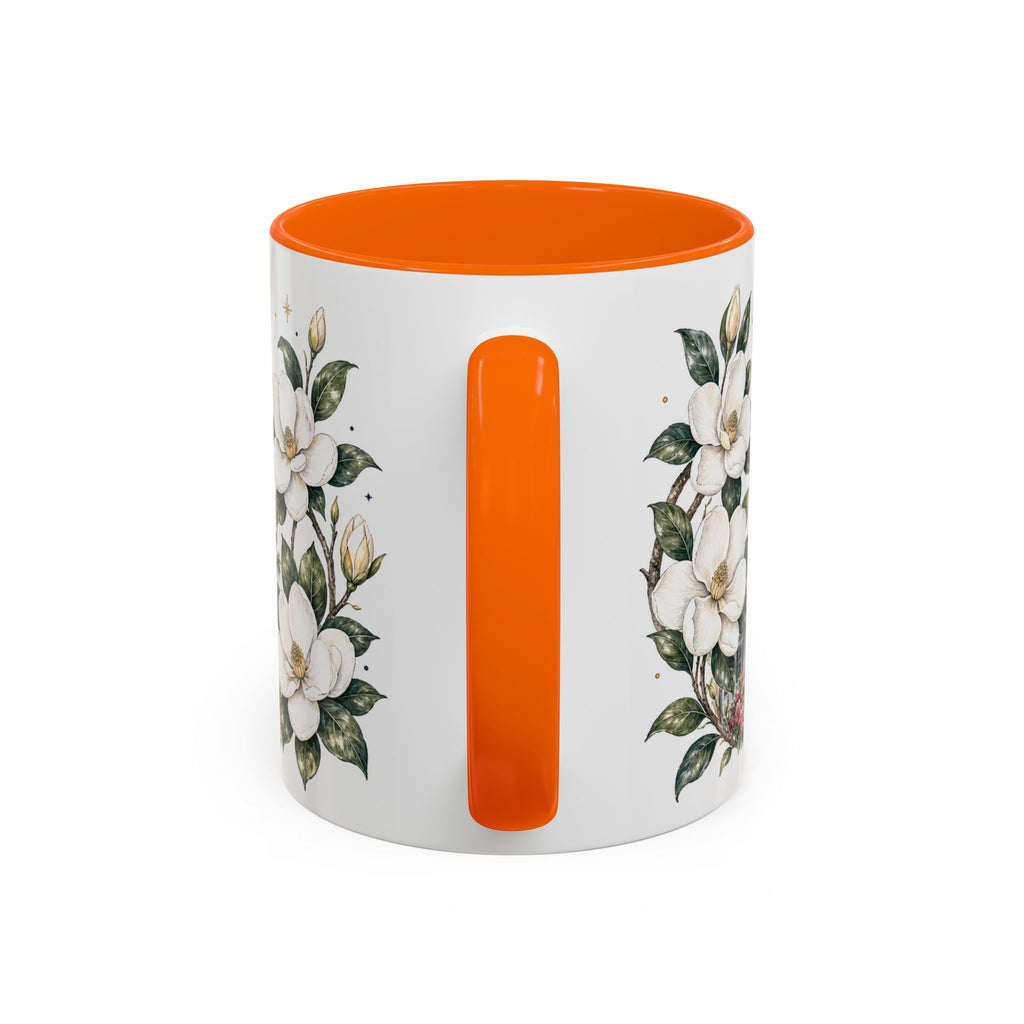 Mississippi State Map Mug | Moving Away, Homesick Gift | Botanical Accent Coffee Cup