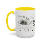 White Sands National Park Coffee Mug | New Mexico Desert Sand Dunes Gift | Accent Color Ceramic 11oz 15oz
