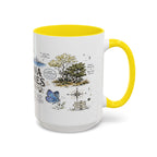 Indiana Dunes National Park Coffee Mug | Indiana Lake Michigan Beach Gift | Accent Color Ceramic 11oz 15oz