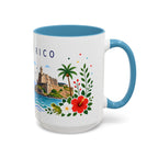 Puerto Rico Coffee Mug | Travel Souvenir Accent Mug | Place Gift Ceramic Cup 11oz 15oz
