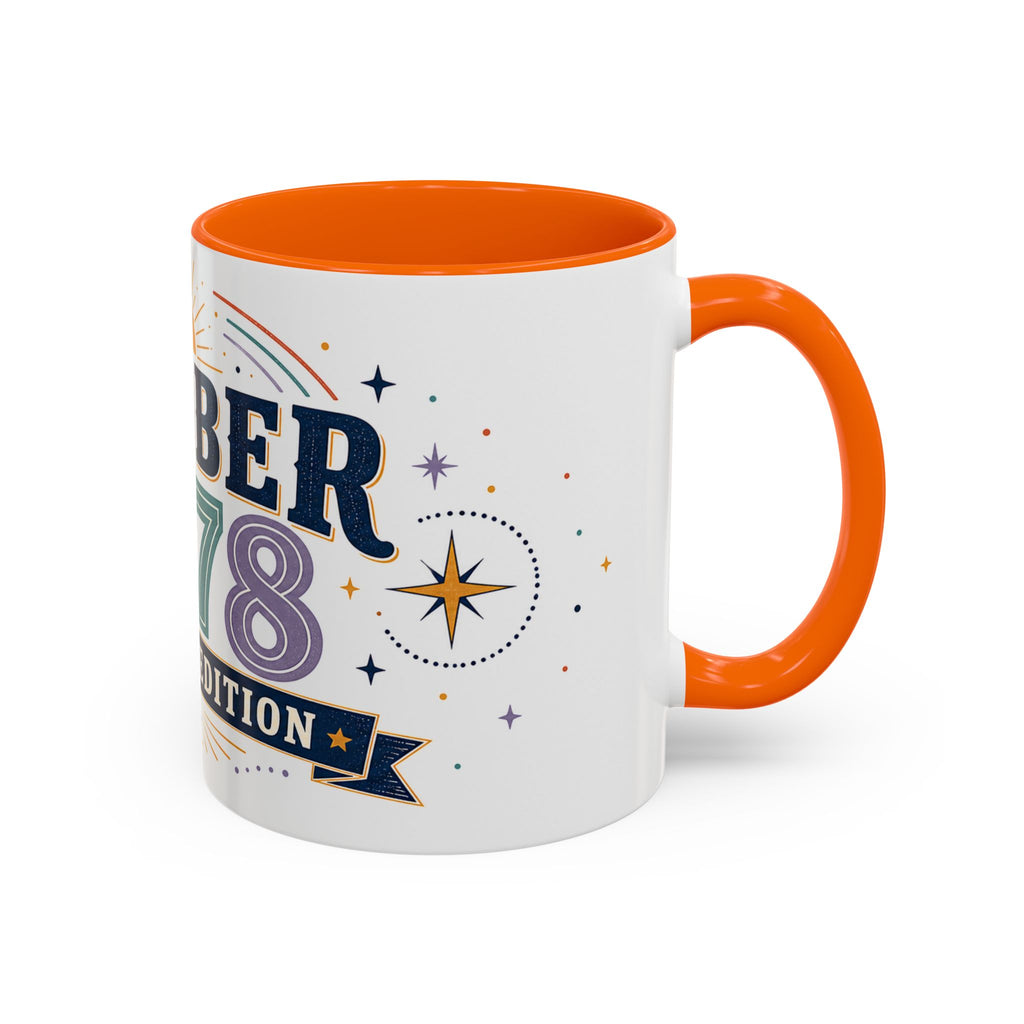 Custom Birthday Mug | Celestial Retro Design, Limited Edition (11oz or 15oz)