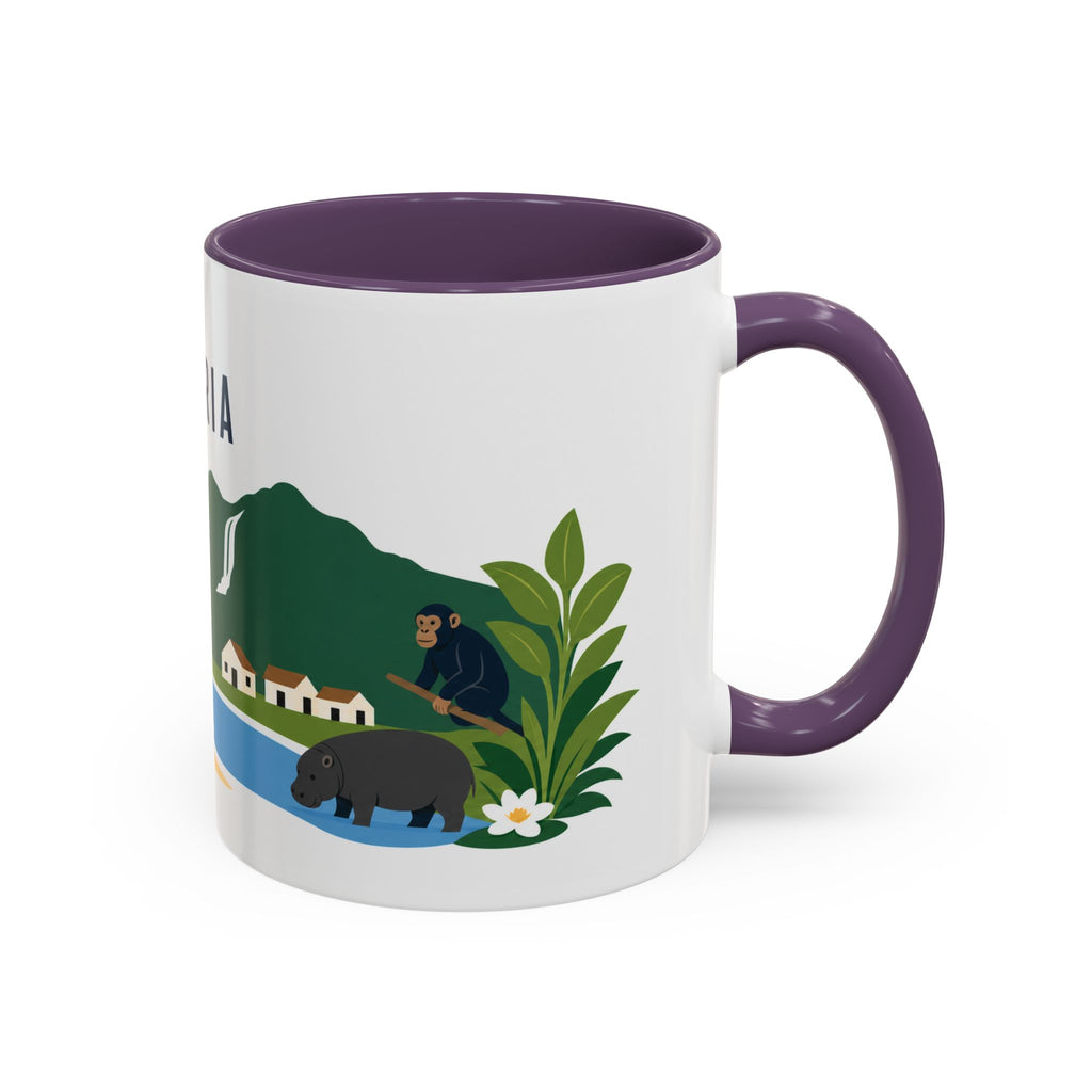 Liberia Coffee Mug | Travel Souvenir Accent Mug | Country Gift Ceramic Cup 11oz 15oz