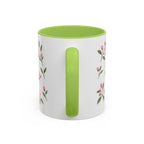 Pennsylvania Mountain Laurel Mug, State Flower Floral Coffee Cup, 11oz Botanical Gift