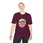 Vamos Mexico Soccer Fan Tee, Moisture Wicking Sport Shirt
