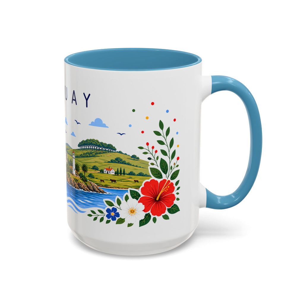 Uruguay Coffee Mug | Travel Souvenir Accent Mug | Place Gift Ceramic Cup 11oz 15oz