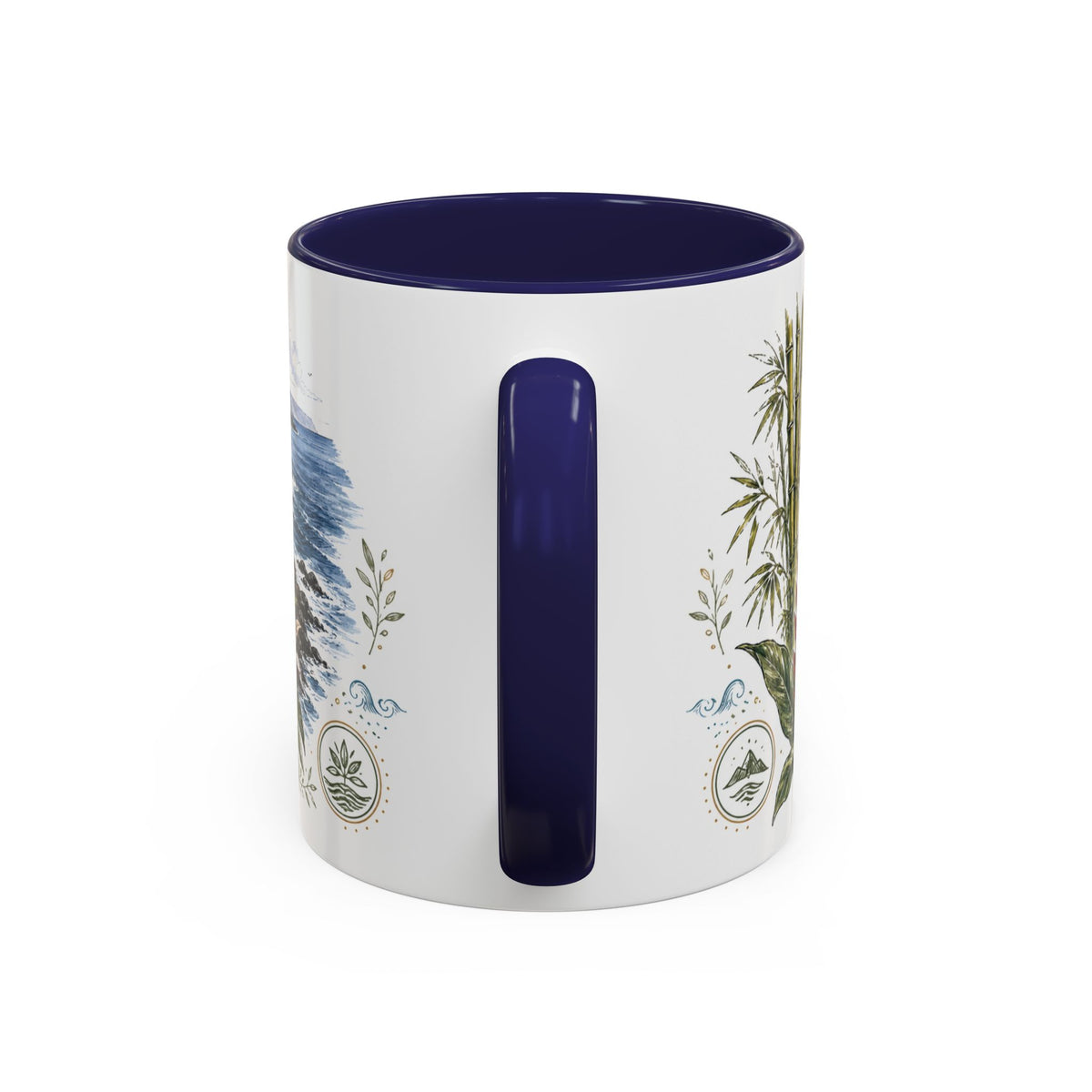 Road to Hana Mug, Maui Travel Souvenir, Bucket List Gift, Accent Ceramic Coffee Mug 11oz 15oz