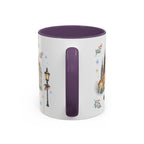 Prague Christmas Mug | Watercolor Travel Souvenir | Holiday Gift | Accent Ceramic Coffee Cup 11oz 15oz