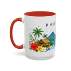 Philippines Coffee Mug | Travel Souvenir Accent Mug | Place Gift Ceramic Cup 11oz 15oz