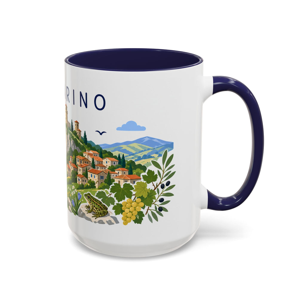 San Marino Coffee Mug | Travel Souvenir Accent Mug | Country Gift Ceramic Cup 11oz 15oz