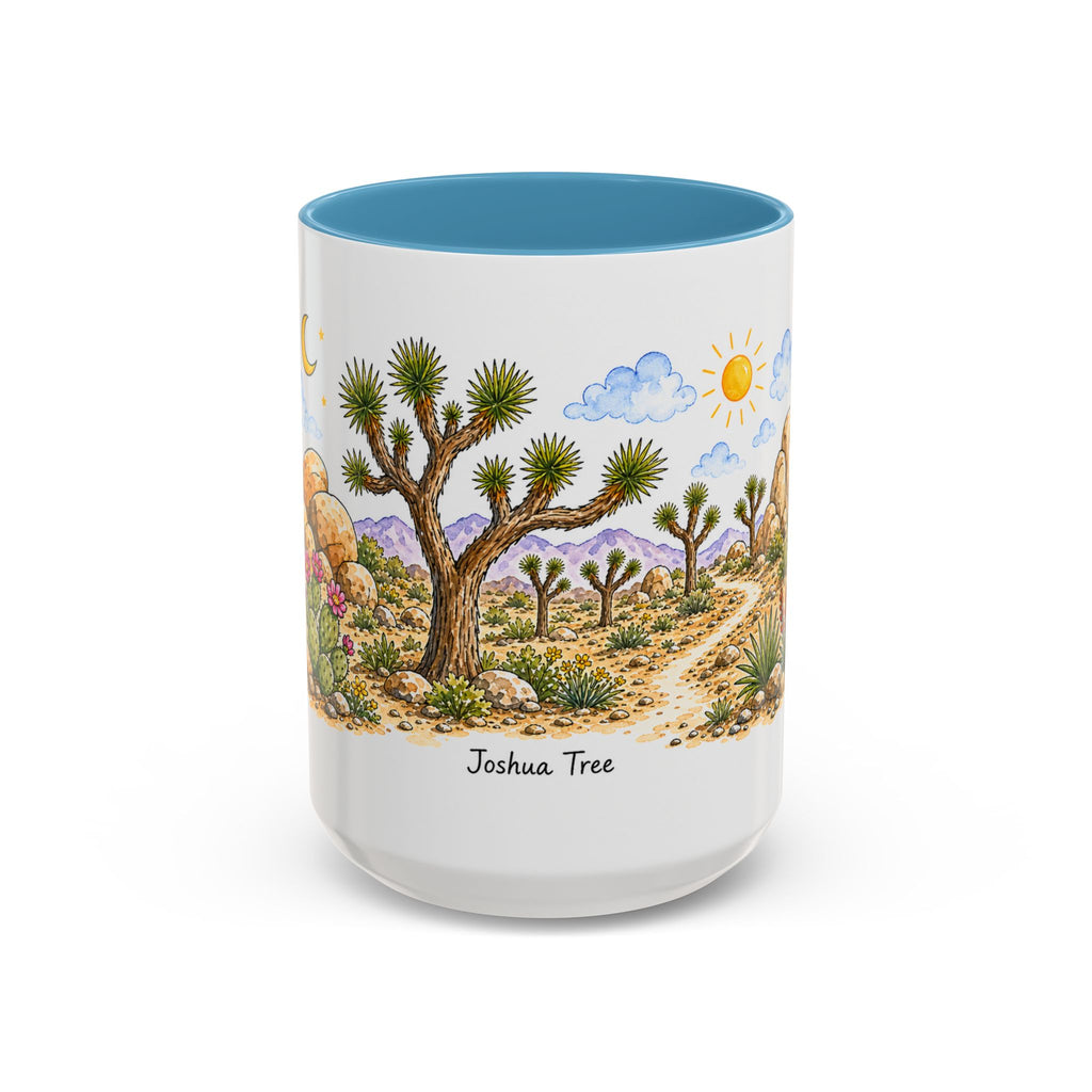 Joshua Tree National Park Mug | US Travel Souvenir Accent Coffee Mug | 11oz 15oz Ceramic Cup