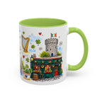 Dublin Travel Mug | European City Souvenir Accent Coffee Mug | 11oz 15oz Ceramic Cup