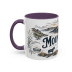 Mount Bromo Mug, Indonesia Travel Souvenir, Bucket List Gift, Accent Ceramic Coffee Mug 11oz 15oz