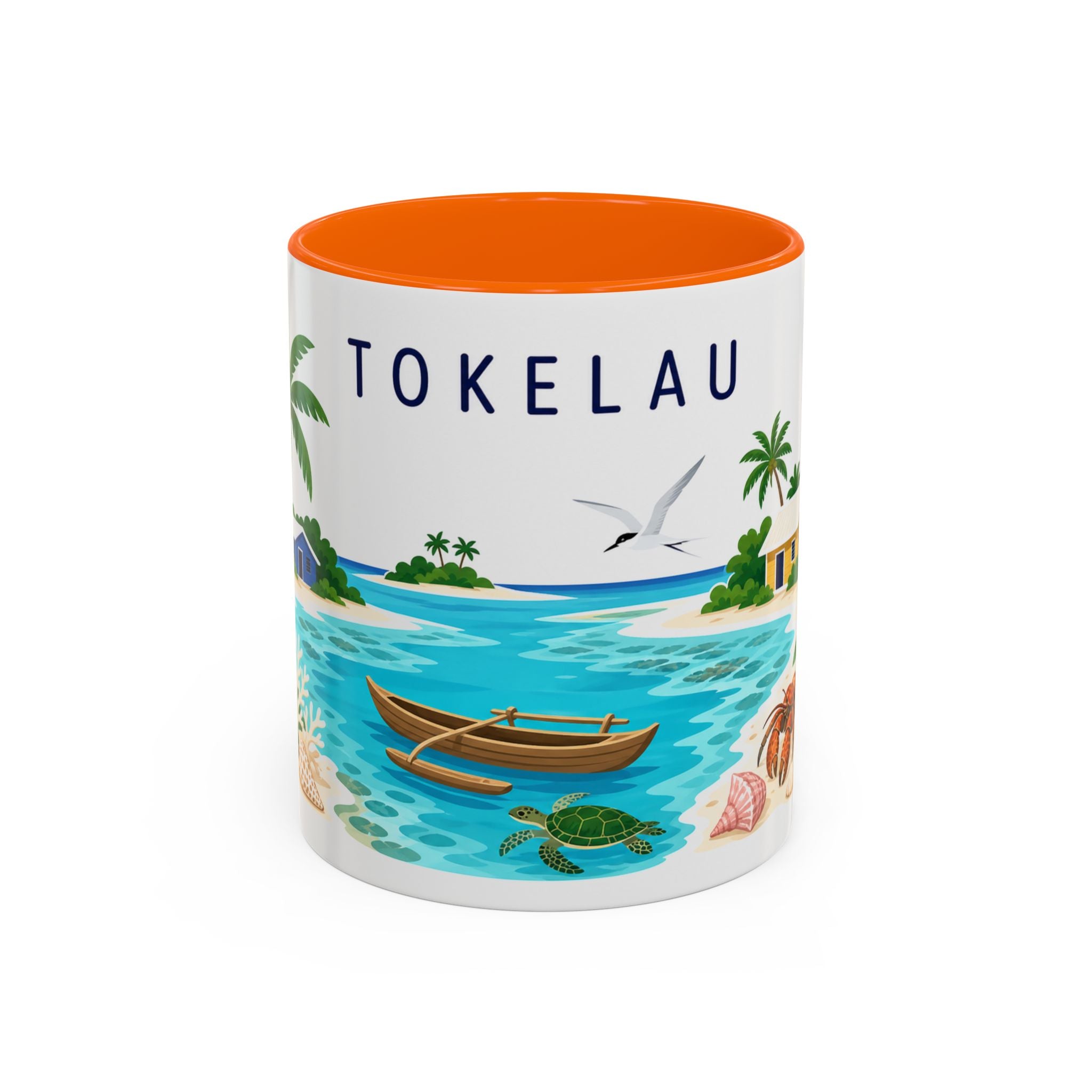 Tokelau Coffee Mug | Travel Souvenir Accent Mug | Country Gift Ceramic Cup 11oz 15oz