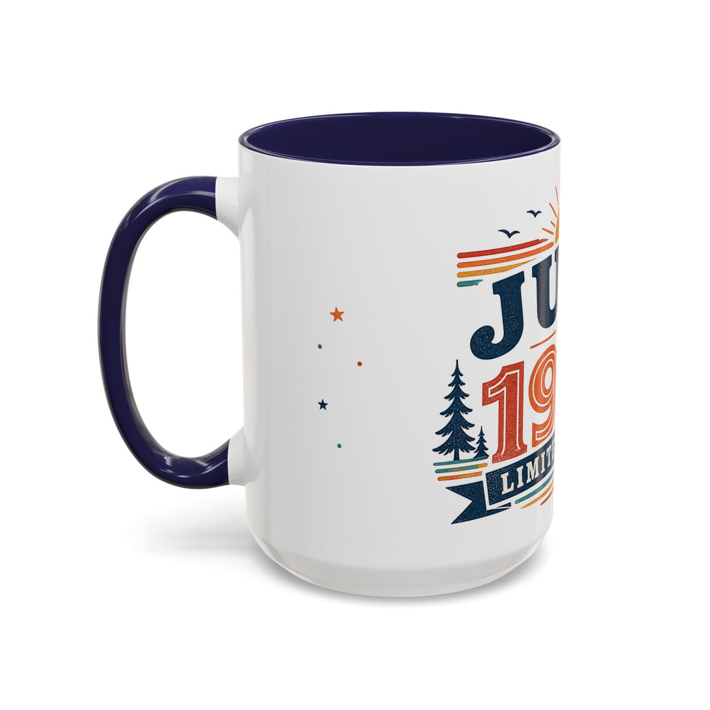 Custom Retro Birthday Mug | Personalized Month Year Gift (11oz 15oz)