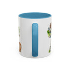 Columbus Illustrated Travel Mug | City Souvenir Accent Coffee Mug | 11oz 15oz Ceramic Cup
