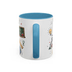 Best Teacher Ever Coffee Mug | Teacher Appreciation Gift | Accent Color Ceramic 11oz 15oz