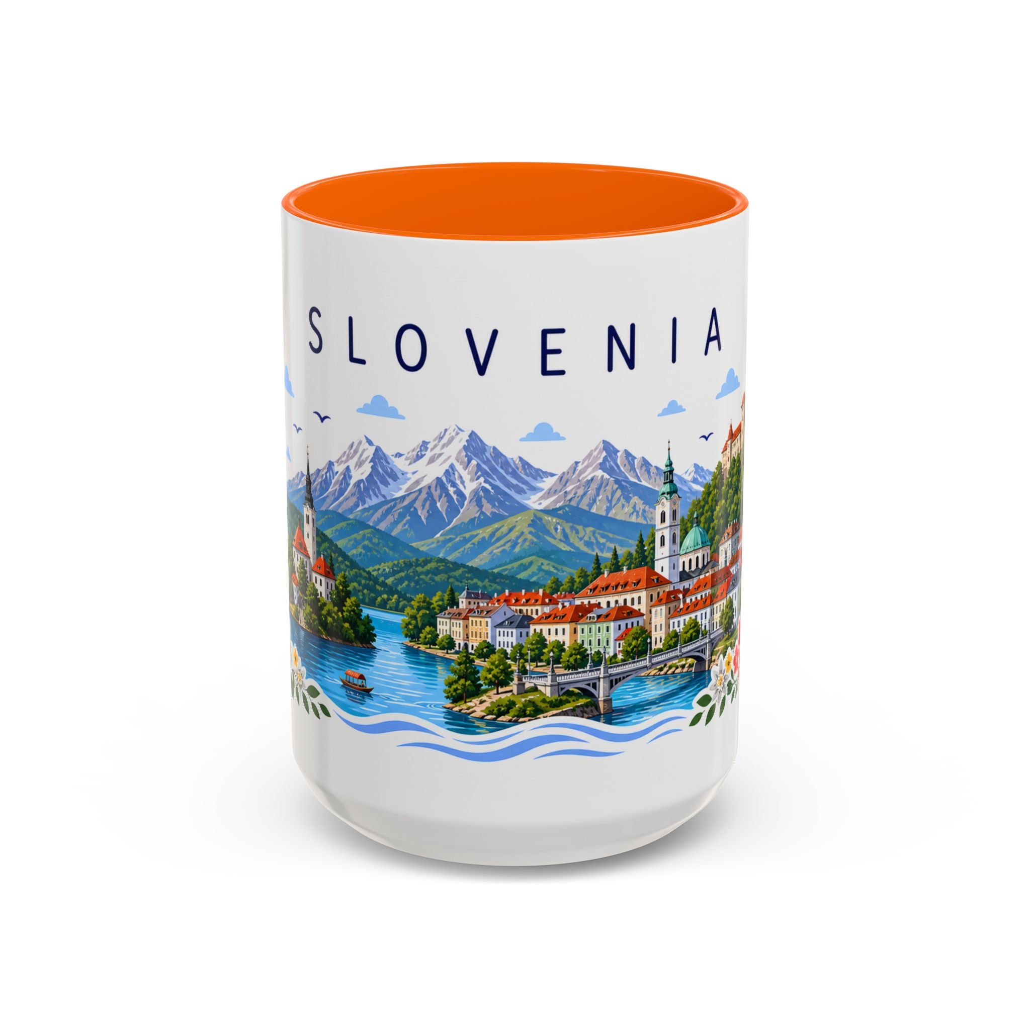 Slovenia Coffee Mug | Travel Souvenir Accent Mug | Place Gift Ceramic Cup 11oz 15oz