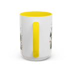 Swiss Alps Coffee Mug | Travel Destination Souvenir Gift | Accent Color Ceramic 11oz 15oz