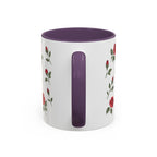 Oklahoma Oklahoma Rose Mug, State Flower Floral Coffee Cup, 11oz Botanical Gift