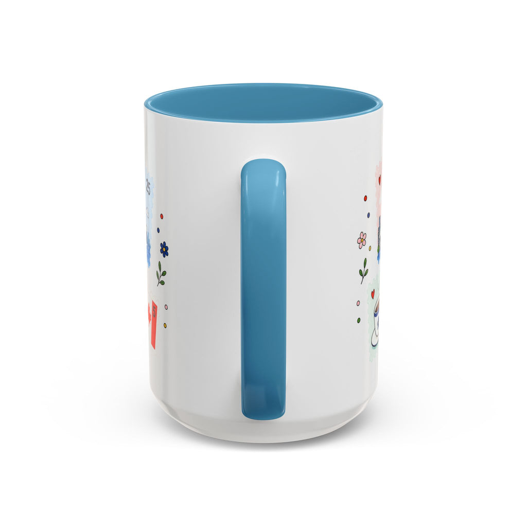 Toronto Coffee Mug | Postage Stamp Collage Mug | Travel Souvenir Accent Cup 11oz 15oz