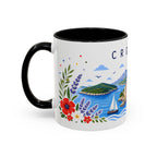 Croatia Coffee Mug | Travel Souvenir Accent Mug | Place Gift Ceramic Cup 11oz 15oz