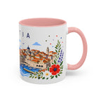 Croatia Coffee Mug | Travel Souvenir Accent Mug | Place Gift Ceramic Cup 11oz 15oz