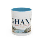 Ghana Home Country Mug | Moving Away Gift | Long Distance Friendship | 11 oz 15 oz Accent Mug