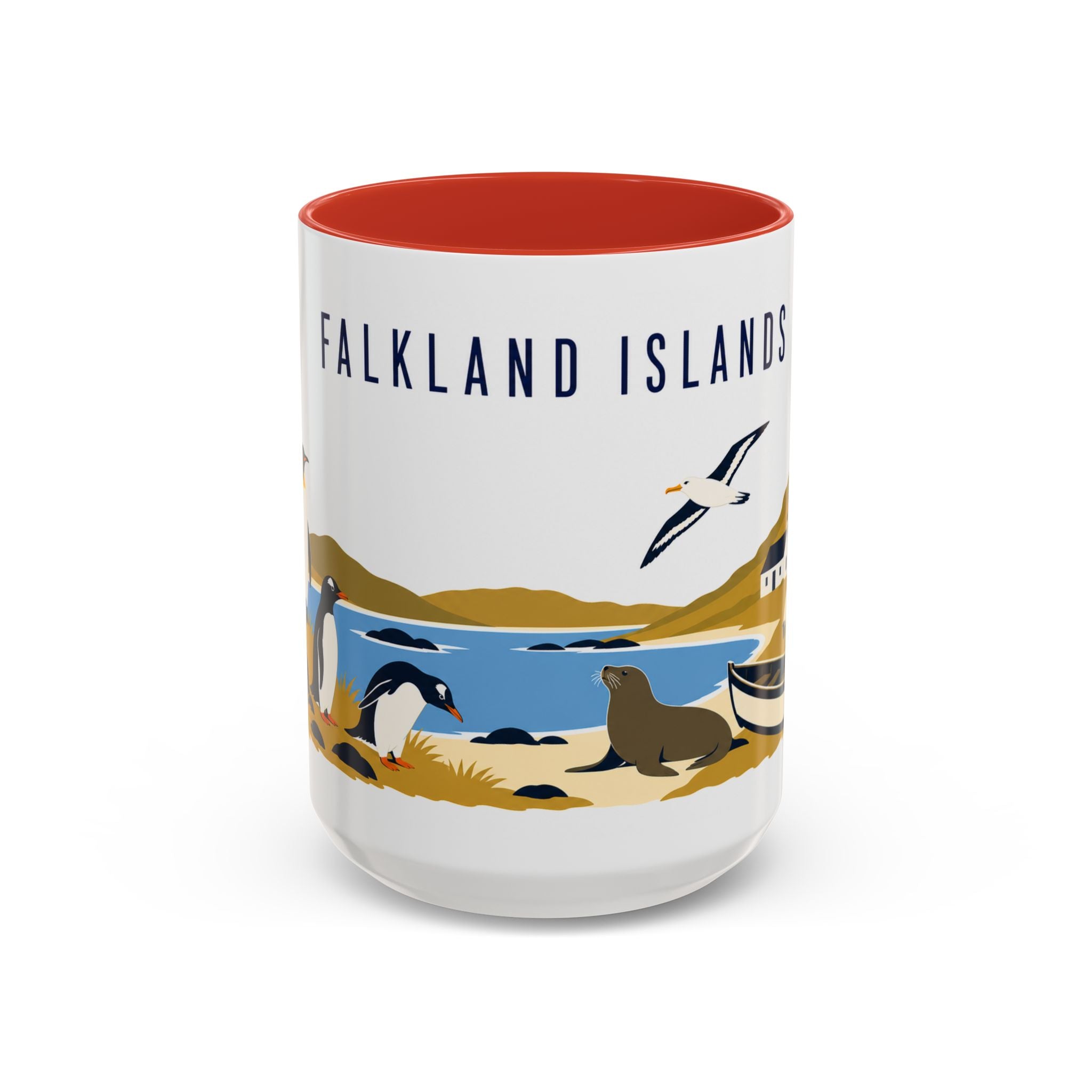 Falkland Islands Coffee Mug | Travel Souvenir Accent Mug | Country Gift Ceramic Cup 11oz 15oz