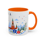Russia Coffee Mug | Travel Souvenir Accent Mug | Place Gift Ceramic Cup 11oz 15oz