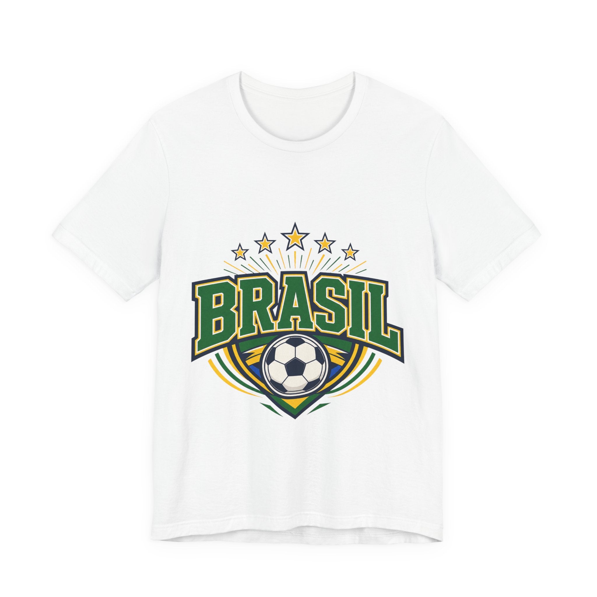 Brazil Soccer Fan T-Shirt | Brazil Fan Tee | Brasil Soccer Supporter Shirt