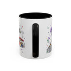 Mexico City Coffee Mug | Mexico Souvenir Travel Gift | Accent Color Ceramic 11oz 15oz