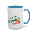 Punta Cana Coffee Mug | Dominican Republic Travel Souvenir | Porcelain Decal City Gift | 11oz 15oz Accent Mug