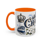 Charlotte Coffee Mug | United States Travel Souvenir | Vintage Illustrated City Gift | 11 oz 15 oz Accent Mug