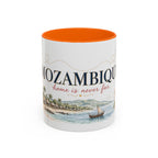 Mozambique Home Country Mug | Moving Away Gift | Long Distance Friendship | 11 oz 15 oz Accent Mug