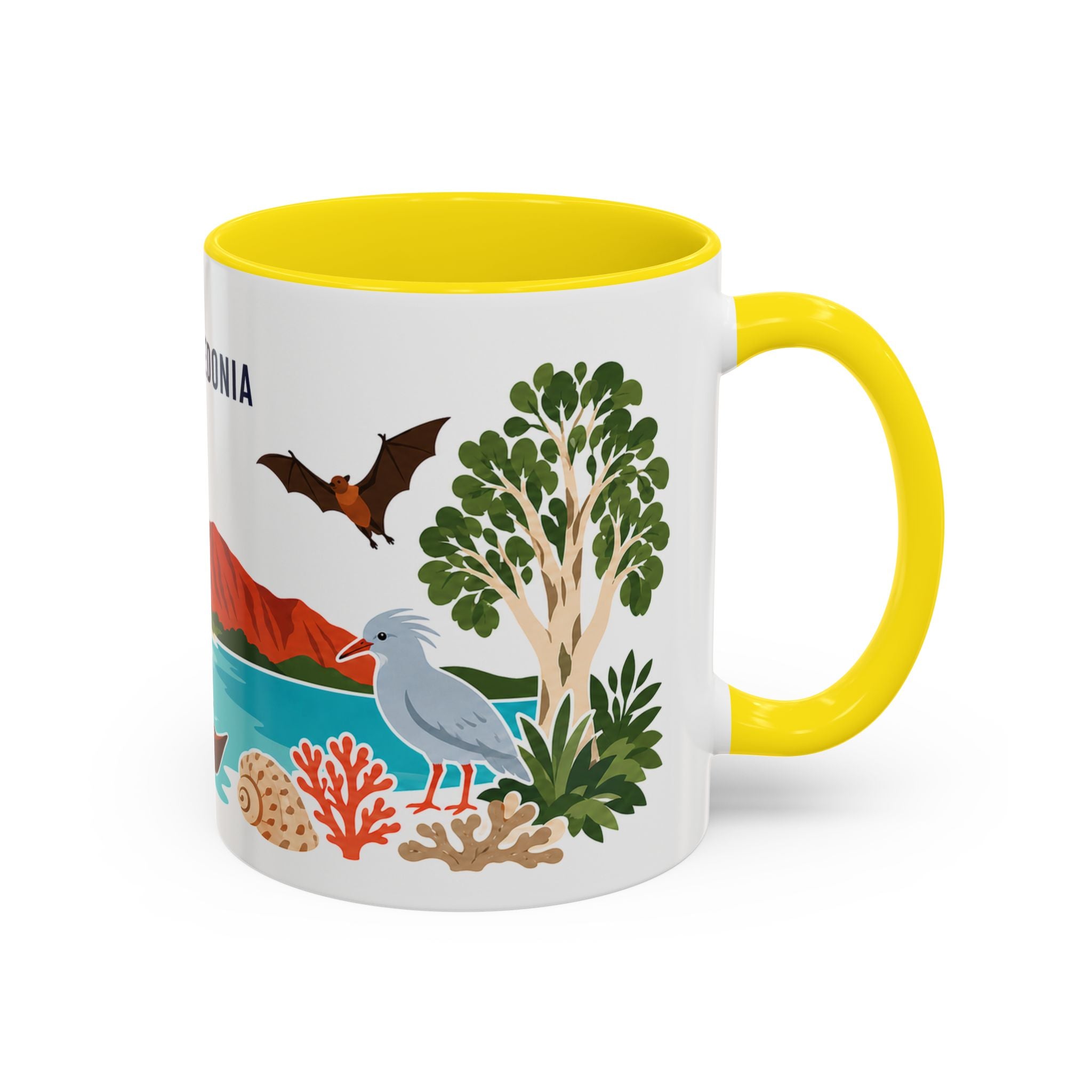 New Caledonia Coffee Mug | Travel Souvenir Accent Mug | Country Gift Ceramic Cup 11oz 15oz