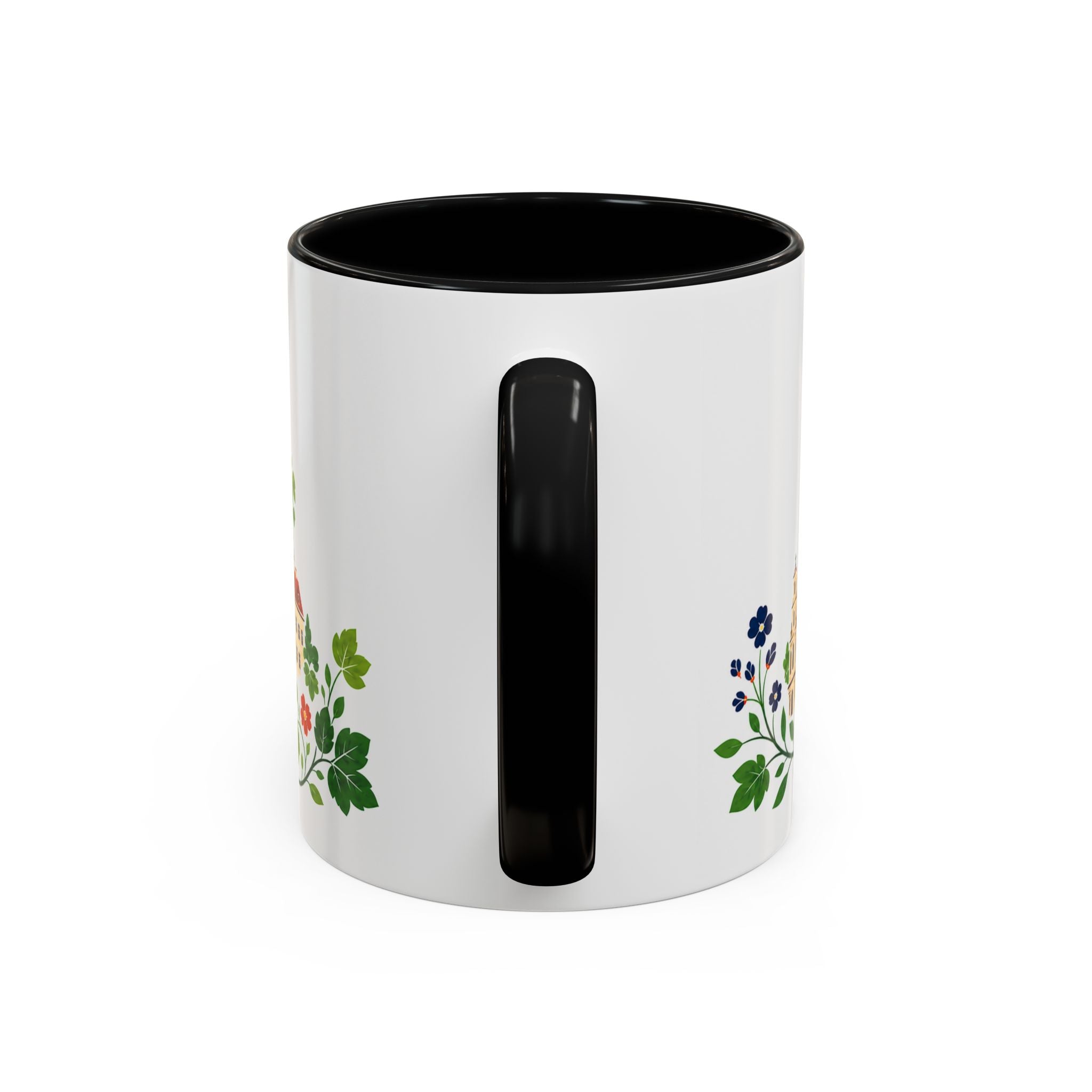 Vilnius Coffee Mug | Lithuania Travel Souvenir | Porcelain Decal City Gift | 11oz 15oz Accent Mug