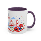 United States Coffee Mug | Travel Souvenir Accent Mug | Country Gift Ceramic Cup 11oz 15oz