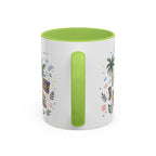 Kinshasa Coffee Mug | DR Congo Souvenir Travel Gift | Accent Color Ceramic 11oz 15oz