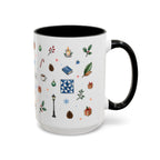 Washington DC Christmas Mug | Watercolor City Souvenir | Ceramic Coffee Cup 11oz 15oz
