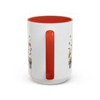 Dinant Illustrated Travel Mug | Belgium Souvenir Accent Coffee Mug | 11oz 15oz Ceramic Cup