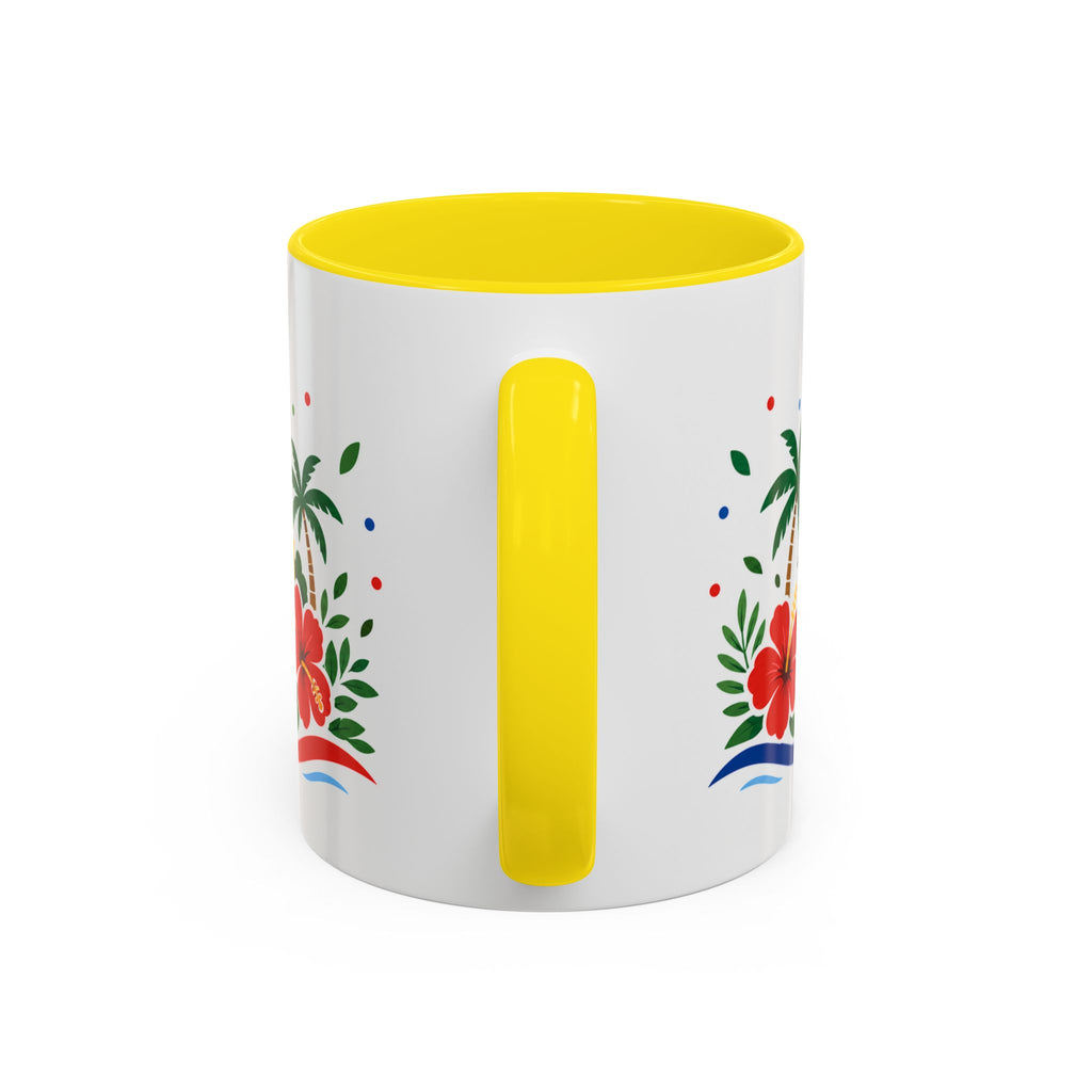 Dominican Republic Coffee Mug | Travel Souvenir Accent Mug | Country Gift Ceramic Cup 11oz 15oz