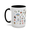 Madrid Christmas Mug | Watercolor City Souvenir, Travel Memories, Ceramic Coffee Cup