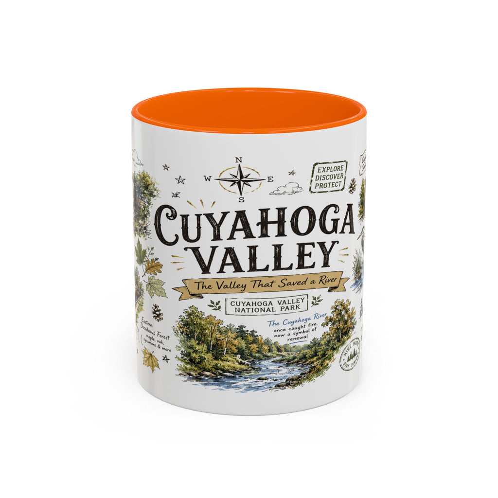 Cuyahoga Valley National Park Mug | Brandywine Falls Ohio River Ceramic (11oz/15oz)
