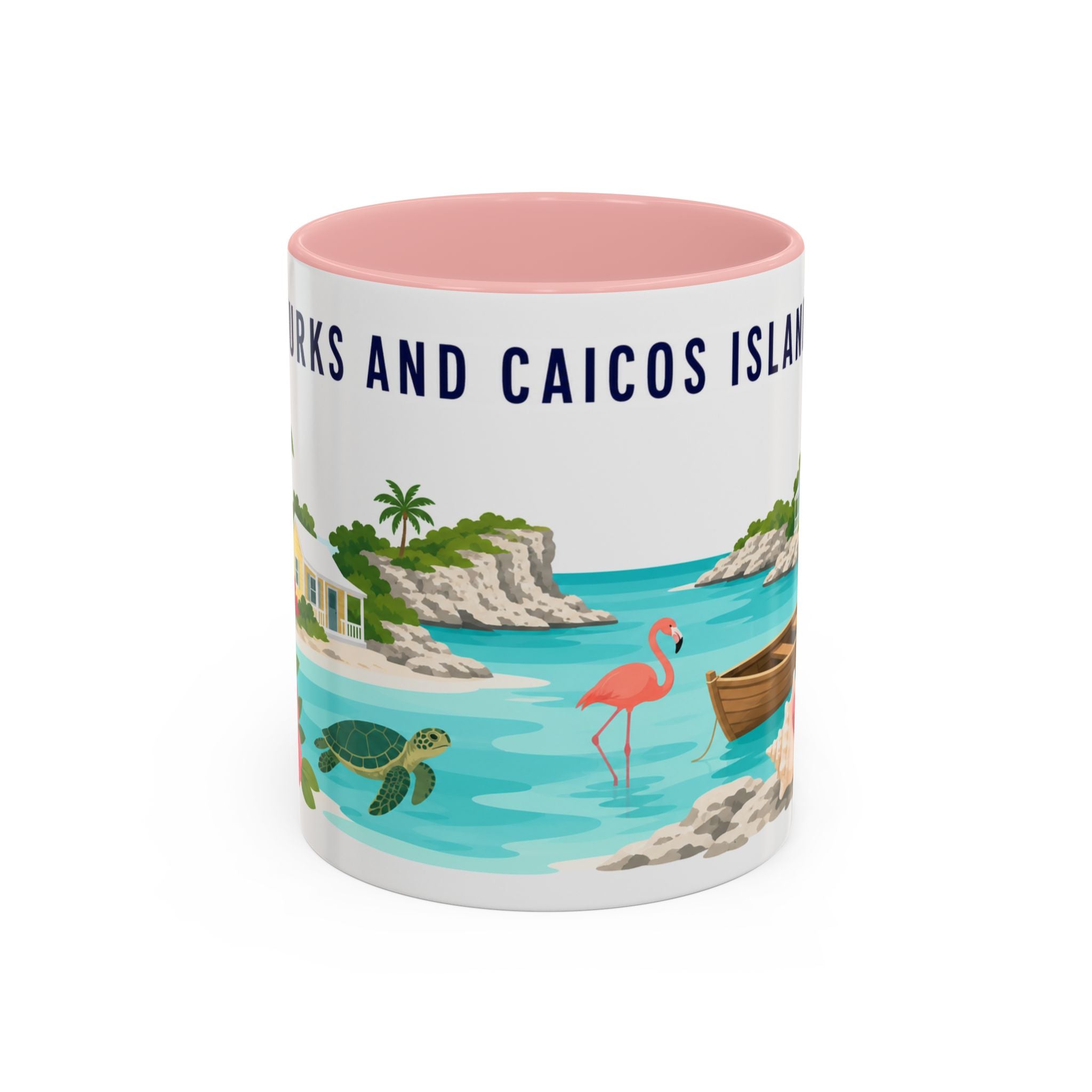 Turks and Caicos Islands Coffee Mug | Travel Souvenir Accent Mug | Country Gift Ceramic Cup 11oz 15oz