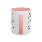 Florida Orange blossom Mug, State Flower Floral Coffee Cup, 11oz Botanical Gift