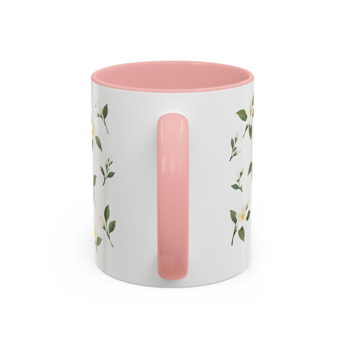 Florida Orange blossom Mug, State Flower Floral Coffee Cup, 11oz Botanical Gift