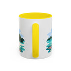 Biscayne National Park Coffee Mug | Solid Color Block Park Souvenir | 11oz 15oz Accent Mug