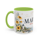 Maryland State Map Mug | Homesick Gift, Long Distance Friendship Coffee Cup (11oz 15oz)