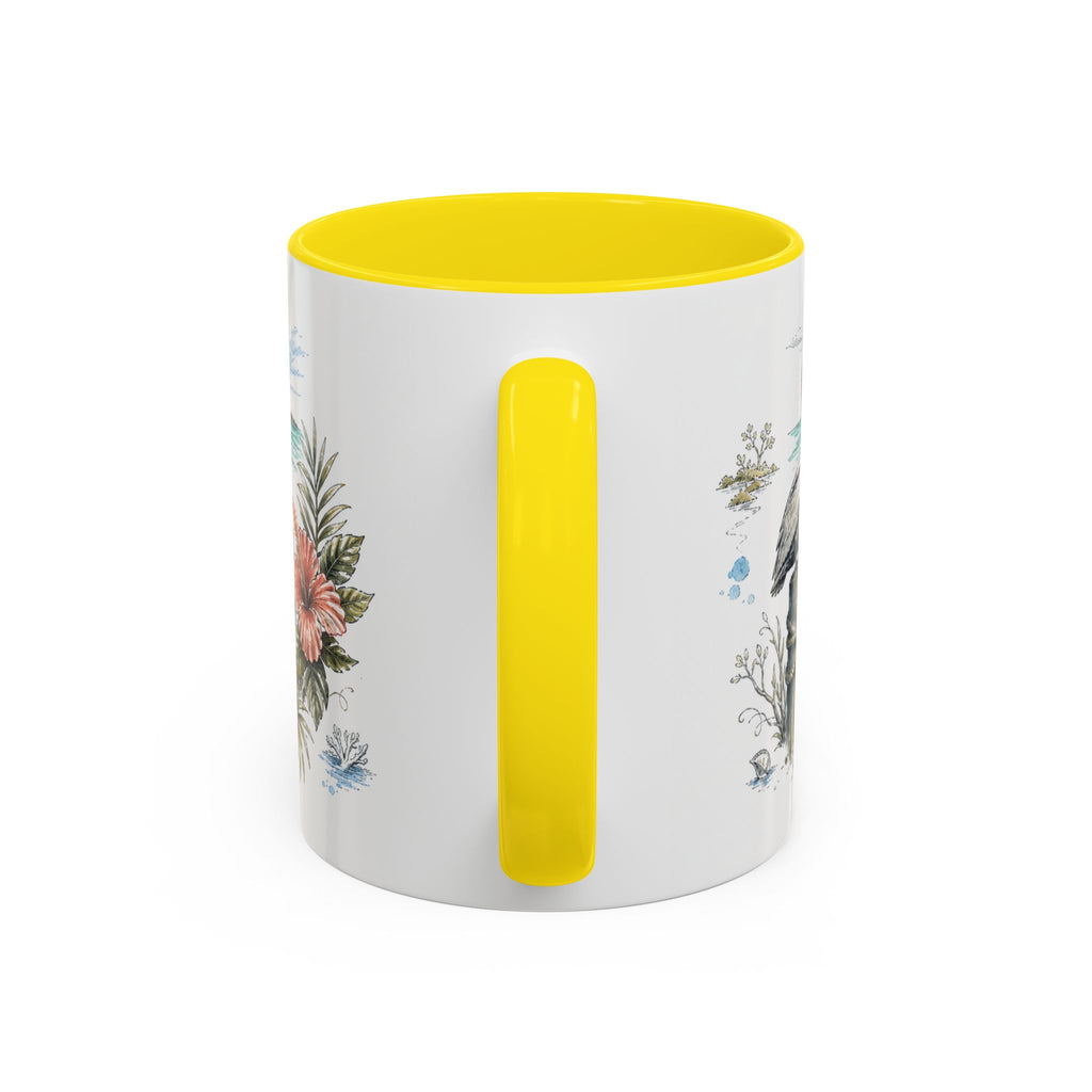 Florida Keys Mug, Florida Travel Souvenir, Bucket List Gift, Accent Ceramic Coffee Mug 11oz 15oz